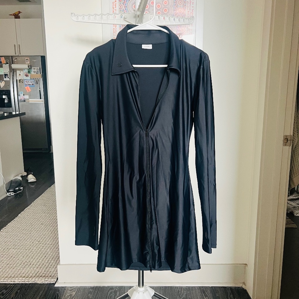 Black Chimi Zippered Dress [NWOT], Size M